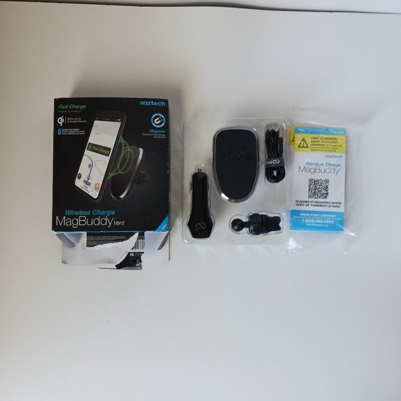 Naztech Wireless Charge Magbuddy Vent - Picture 3 of 7